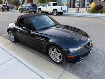 2000 BMW M Roadster in Cosmos Black Metallic over Black Nappa