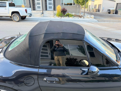 2000 BMW M Roadster in Cosmos Black Metallic over Black Nappa