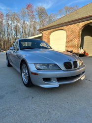 2000 BMW M Roadster in Titanium Silver Metallic over Black Nappa
