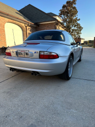 2000 BMW M Roadster in Titanium Silver Metallic over Black Nappa
