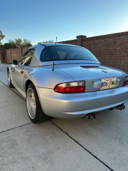 2000 BMW M Roadster in Titanium Silver Metallic over Black Nappa