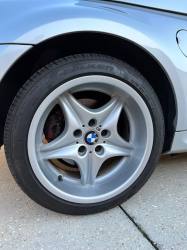2000 BMW M Roadster in Titanium Silver Metallic over Black Nappa
