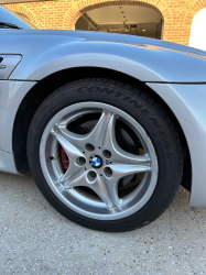 2000 BMW M Roadster in Titanium Silver Metallic over Black Nappa