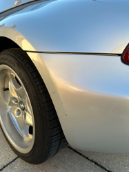 2000 BMW M Roadster in Titanium Silver Metallic over Black Nappa