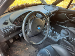 2000 BMW M Roadster in Titanium Silver Metallic over Black Nappa