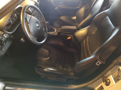 2000 BMW M Roadster in Titanium Silver Metallic over Black Nappa