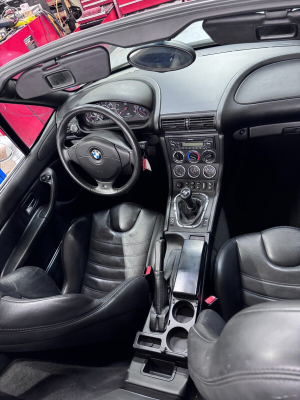 2000 BMW M Roadster in Titanium Silver Metallic over Black Nappa