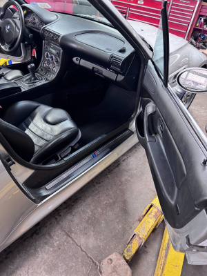 2000 BMW M Roadster in Titanium Silver Metallic over Black Nappa