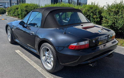 2000 BMW M Roadster in Cosmos Black Metallic over Dark Gray & Black Nappa