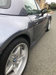 2000 BMW M Roadster in Steel Gray Metallic over Dark Gray & Black Nappa