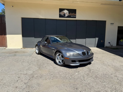 2000 BMW M Roadster in Steel Gray Metallic over Dark Gray & Black Nappa