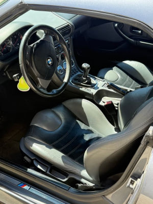 2000 BMW M Roadster in Steel Gray Metallic over Dark Gray & Black Nappa