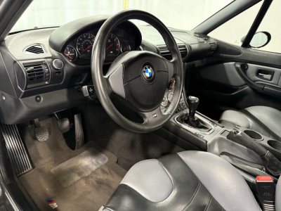 2000 BMW M Roadster in Cosmos Black Metallic over Dark Gray & Black Nappa