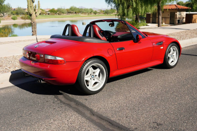 2000 BMW M Roadster in Imola Red 2 over Imola Red & Black Nappa