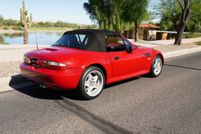 2000 BMW M Roadster in Imola Red 2 over Imola Red & Black Nappa