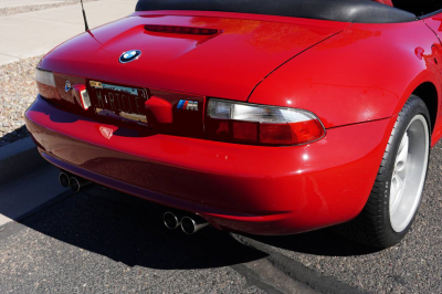 2000 BMW M Roadster in Imola Red 2 over Imola Red & Black Nappa
