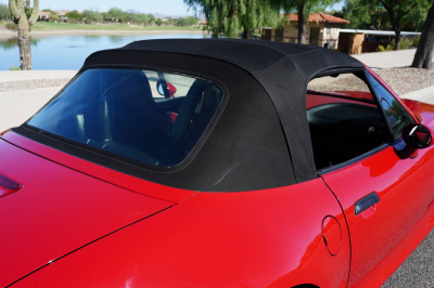 2000 BMW M Roadster in Imola Red 2 over Imola Red & Black Nappa