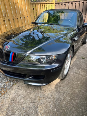 2000 BMW M Roadster in Cosmos Black Metallic over Black Nappa