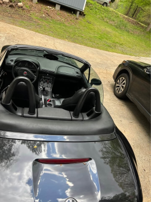 2000 BMW M Roadster in Cosmos Black Metallic over Black Nappa