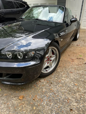 2000 BMW M Roadster in Cosmos Black Metallic over Black Nappa