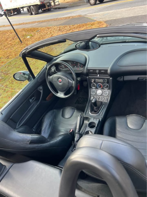 2000 BMW M Roadster in Cosmos Black Metallic over Black Nappa