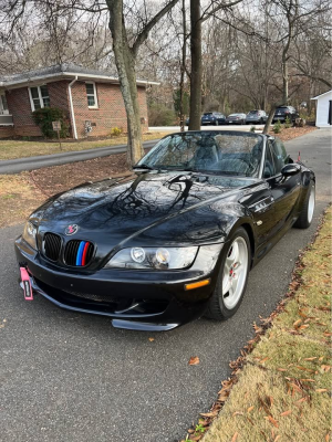 2000 BMW M Roadster in Cosmos Black Metallic over Black Nappa