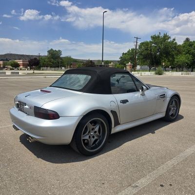 2000 BMW M Roadster in Titanium Silver Metallic over Black Nappa
