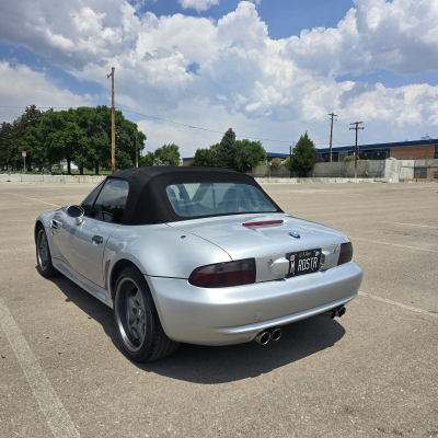 2000 BMW M Roadster in Titanium Silver Metallic over Black Nappa
