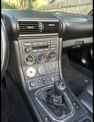 2000 BMW M Roadster in Titanium Silver Metallic over Black Nappa