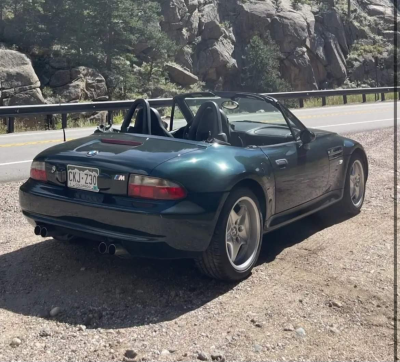 2000 BMW M Roadster in Oxford Green 2 Metallic over Black Nappa