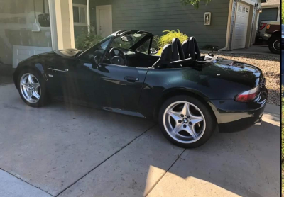 2000 BMW M Roadster in Oxford Green 2 Metallic over Black Nappa