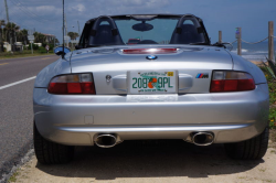 2000 BMW M Roadster in Titanium Silver Metallic over Black Nappa