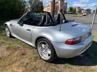 2000 BMW M Roadster in Titanium Silver Metallic over Black Nappa