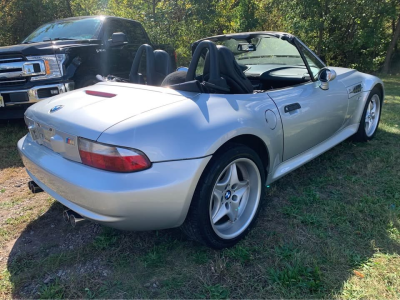 2000 BMW M Roadster in Titanium Silver Metallic over Black Nappa