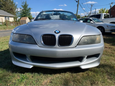 2000 BMW M Roadster in Titanium Silver Metallic over Black Nappa