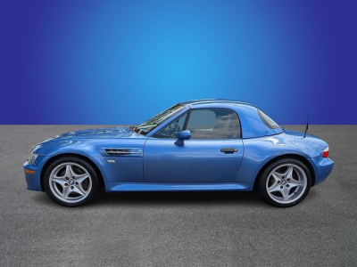 2000 BMW M Roadster in Estoril Blue Metallic over Estoril Blue & Black Nappa