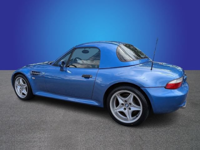 2000 BMW M Roadster in Estoril Blue Metallic over Estoril Blue & Black Nappa