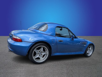 2000 BMW M Roadster in Estoril Blue Metallic over Estoril Blue & Black Nappa