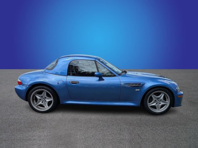 2000 BMW M Roadster in Estoril Blue Metallic over Estoril Blue & Black Nappa