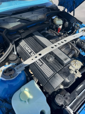 2000 BMW M Roadster in Estoril Blue Metallic over Estoril Blue & Black Nappa