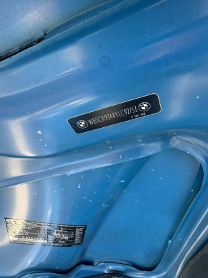 2000 BMW M Roadster in Estoril Blue Metallic over Estoril Blue & Black Nappa