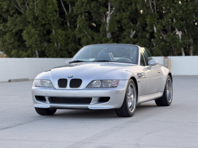 2000 BMW M Roadster in Titanium Silver Metallic over Estoril Blue & Black Nappa