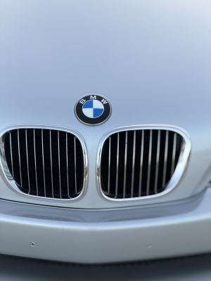 2000 BMW M Roadster in Titanium Silver Metallic over Estoril Blue & Black Nappa