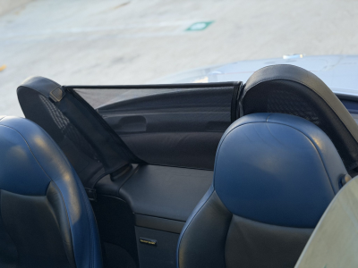 2000 BMW M Roadster in Titanium Silver Metallic over Estoril Blue & Black Nappa