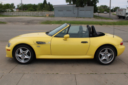 2000 BMW M Roadster in Dakar Yellow 2 over Black Nappa