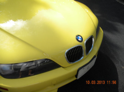 2000 BMW M Roadster in Dakar Yellow 2 over Black Nappa