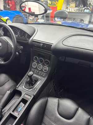 2000 BMW M Roadster in Estoril Blue Metallic over Black Nappa