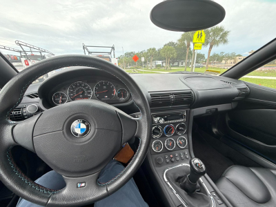 2000 BMW M Roadster in Estoril Blue Metallic over Black Nappa