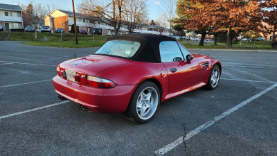 2000 BMW M Roadster in Imola Red 2 over Imola Red & Black Nappa