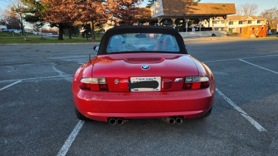 2000 BMW M Roadster in Imola Red 2 over Imola Red & Black Nappa